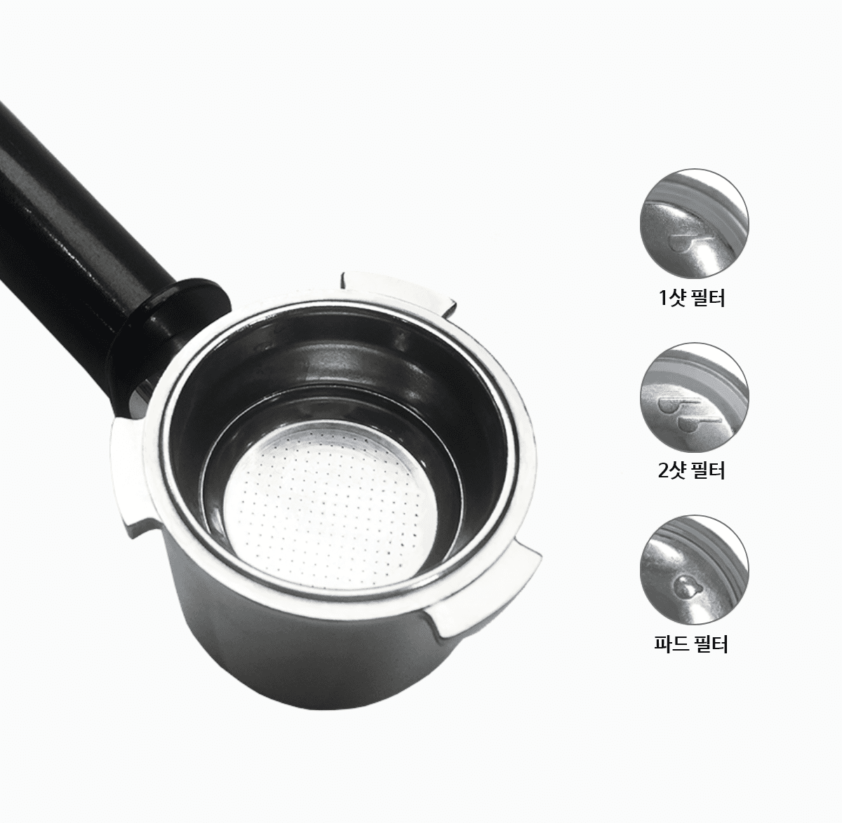 반자동 커피머신  상품이미지